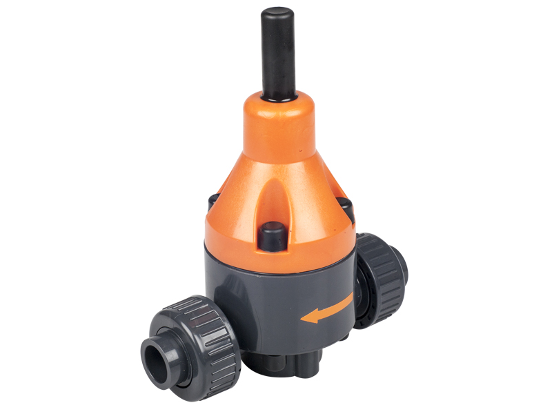 Клапан перепускной 186 прямого действия пластиковый